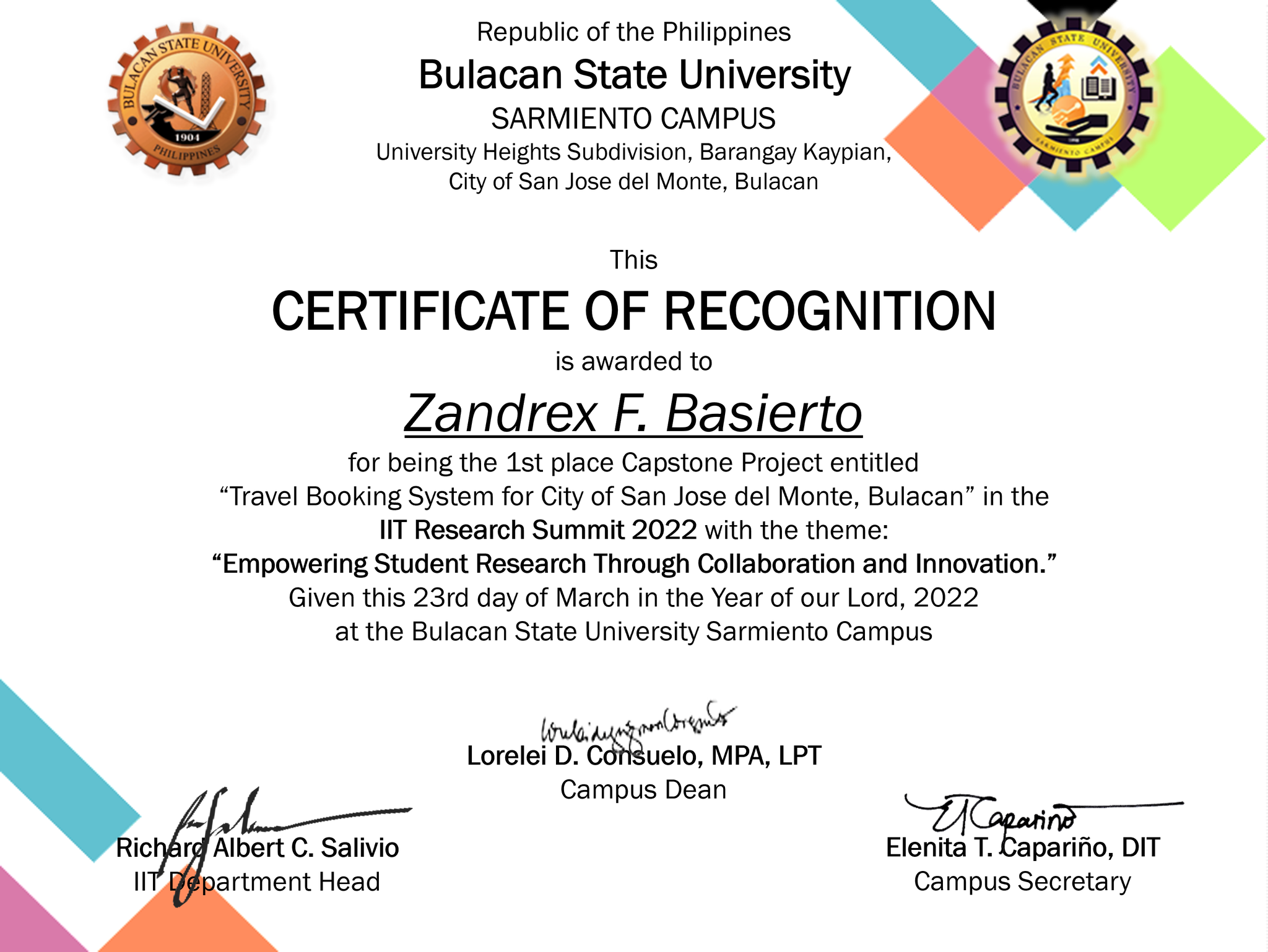 Certification in Html